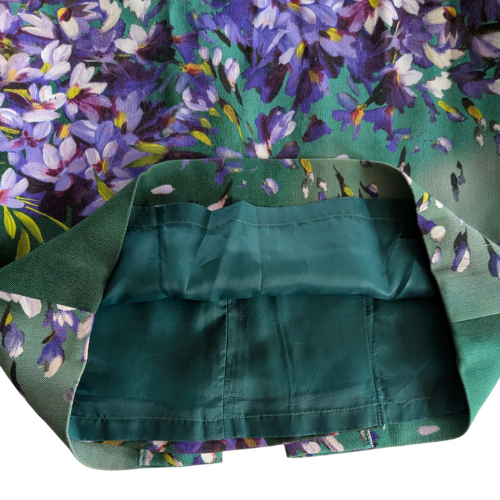 Escada Floral Pencil Skirt Size 36