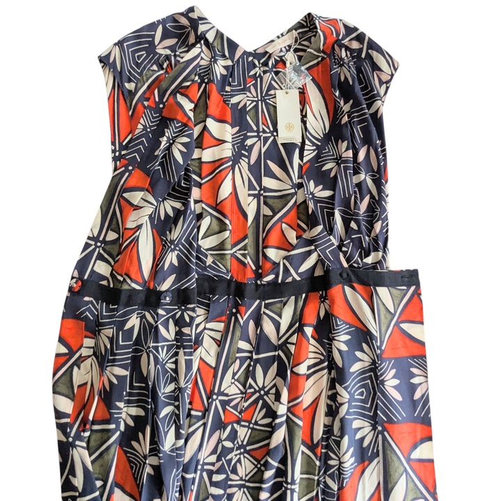 Tory Burch Acoma Pottery Midi Dress Size 12