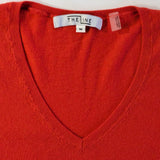 The Line Orange Sweater Size Medium