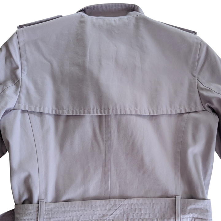 Burberry Lilac Trench Coat Size 38