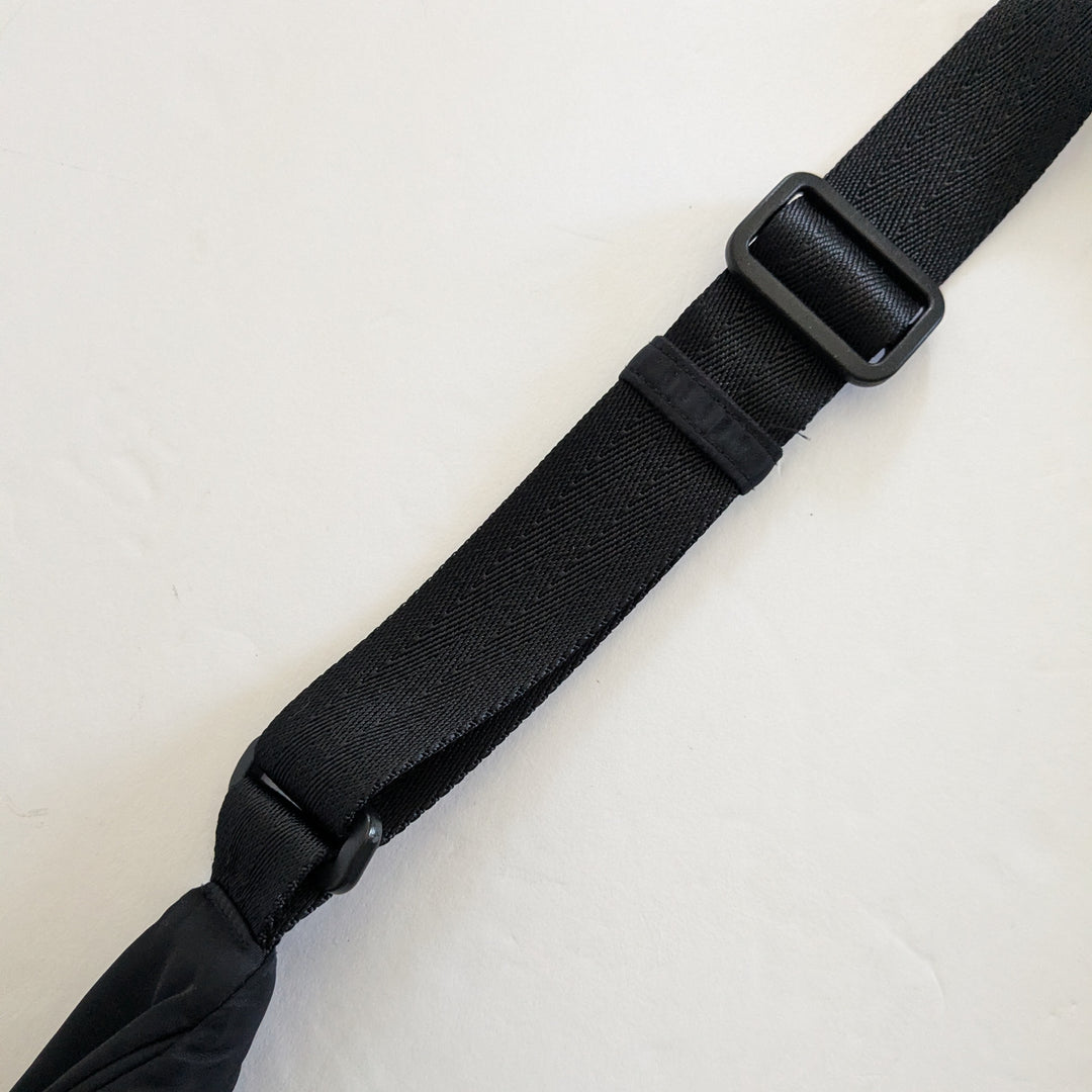 Aritzia's Sunday Best Goldie Black Nylon Hobo Bag