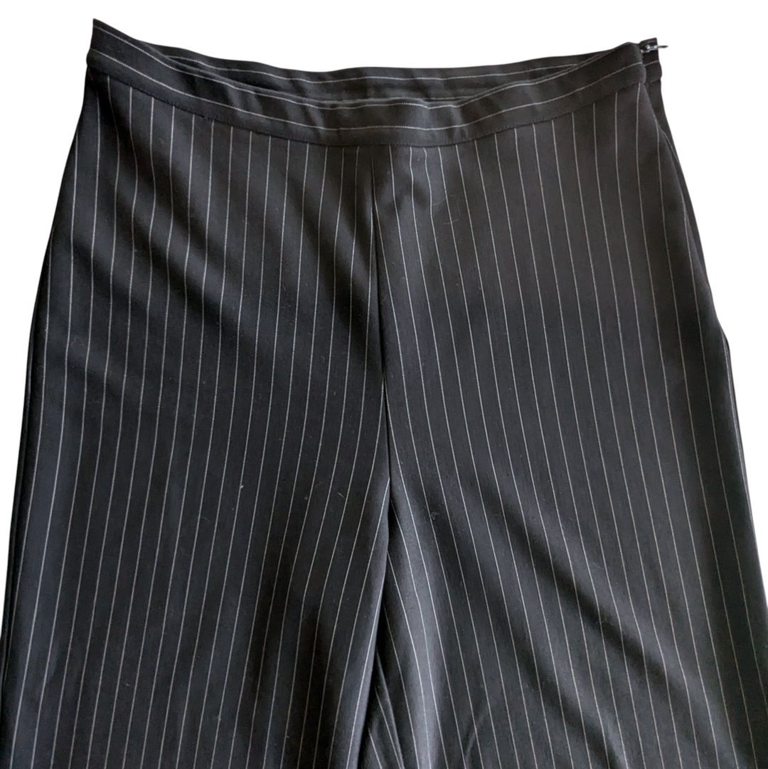 H&M Pin Striped Cropped Pants Size 12