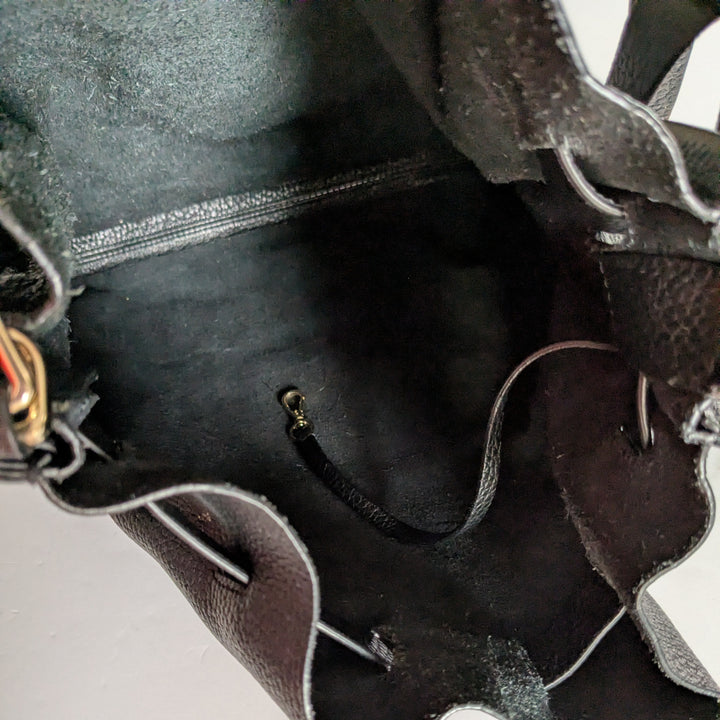 Tamara Mellon Leather Drawstring bag