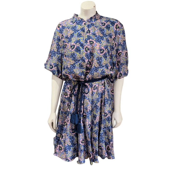 Hannah Gaia Silk Dress Size Large NWT