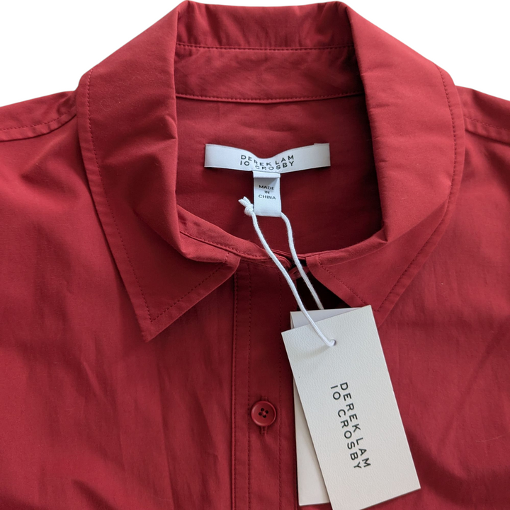 Derek Lam 10 Crosby Sterling Shirt Dress Size 4