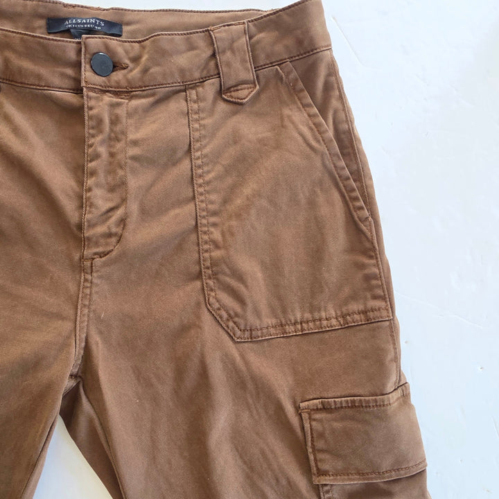 All Saints Nola Cargo Utility Trousers Size 8
