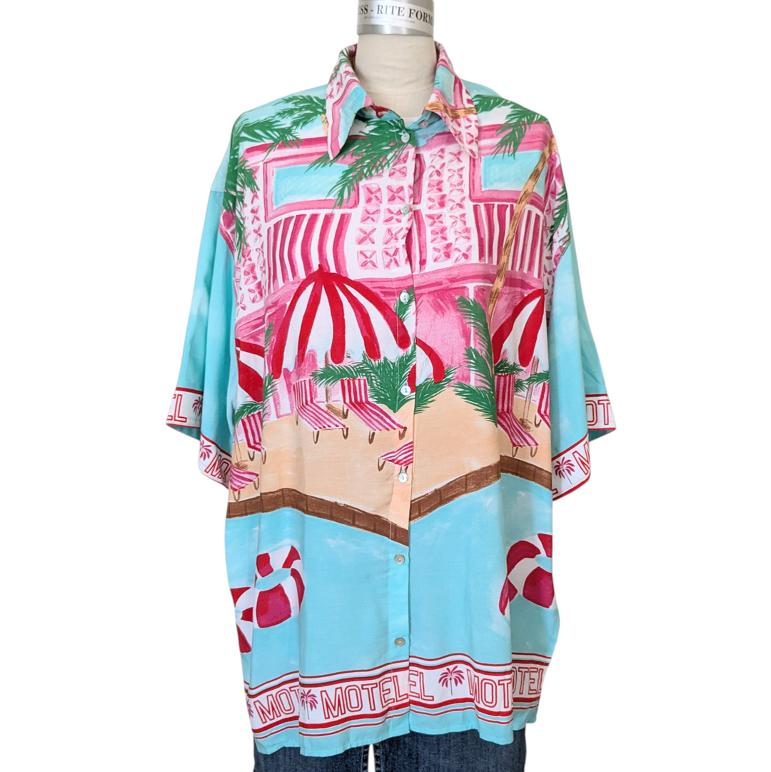 Me & B Motel Print 2 Piece Set Size 42 NWT
