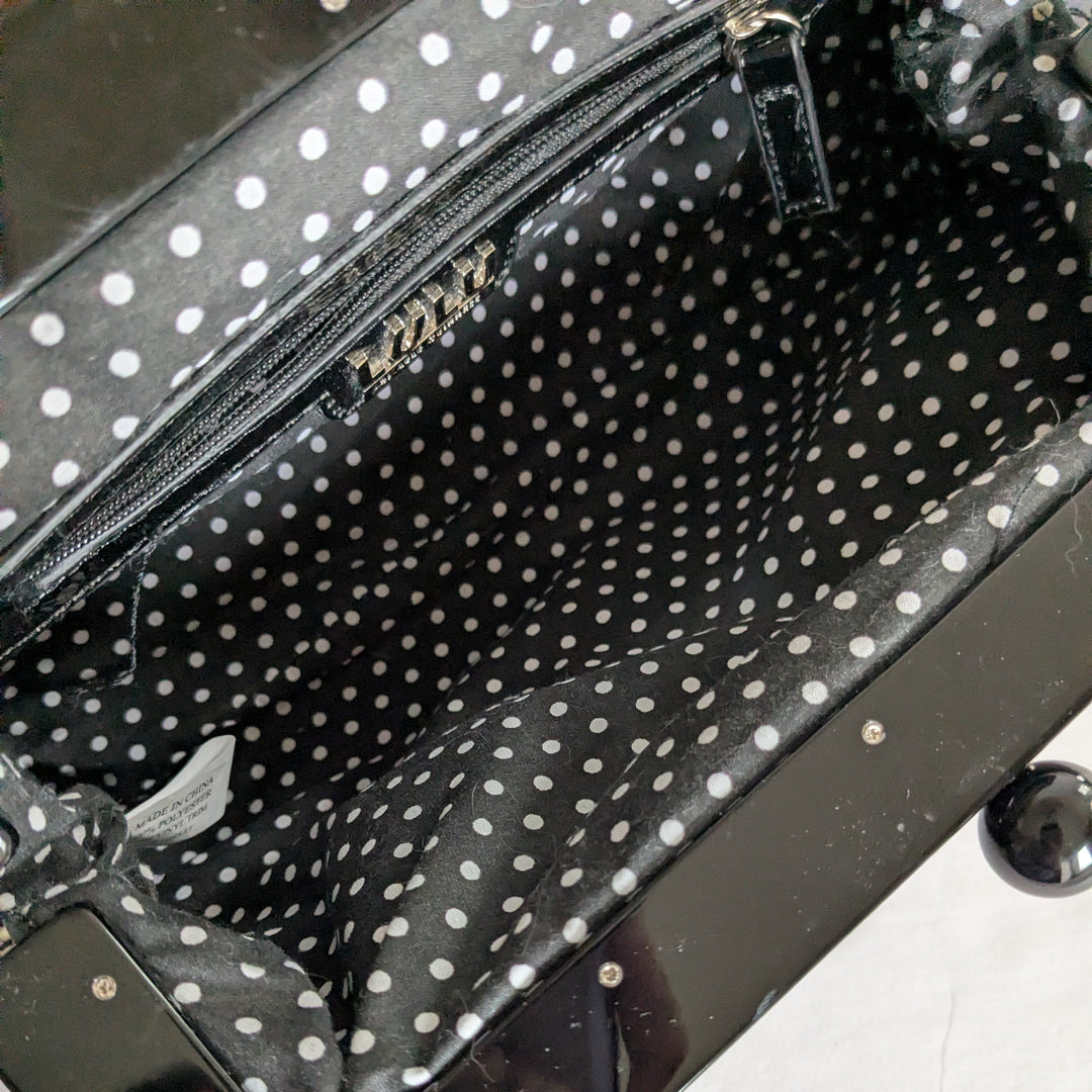 Lulu Guiness Polka Dot Clutch