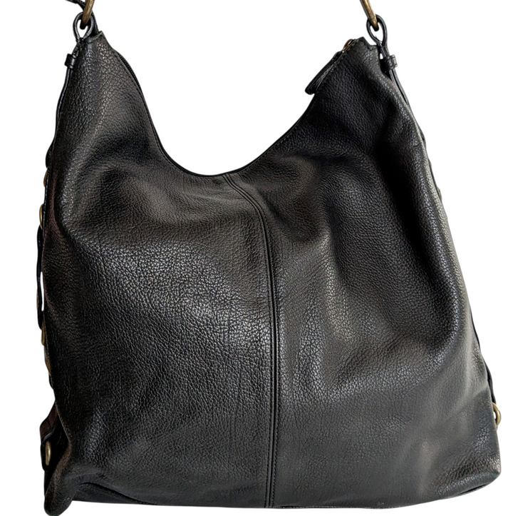 Adrienne Vittadini Leather Hobo Bag