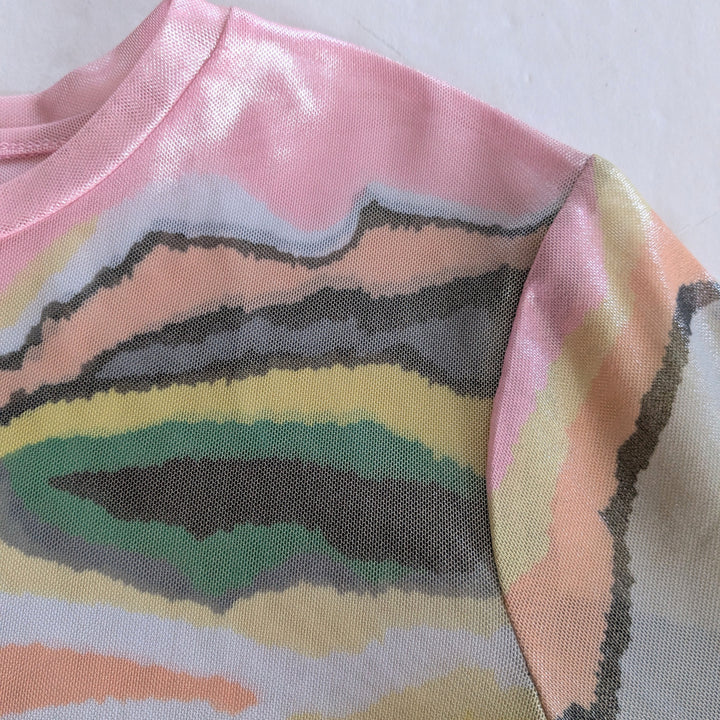 AFRM Kaylee Foil Print Top Size Medium