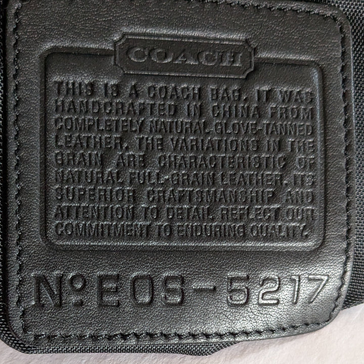 Coach Vintage Leather Messenger Bag