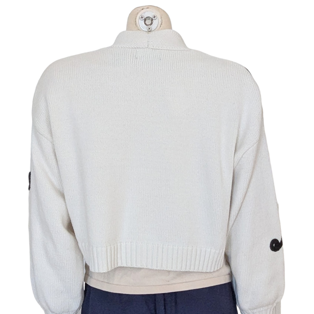 Anthropologie Saachi Cropped Cardigan Size Small