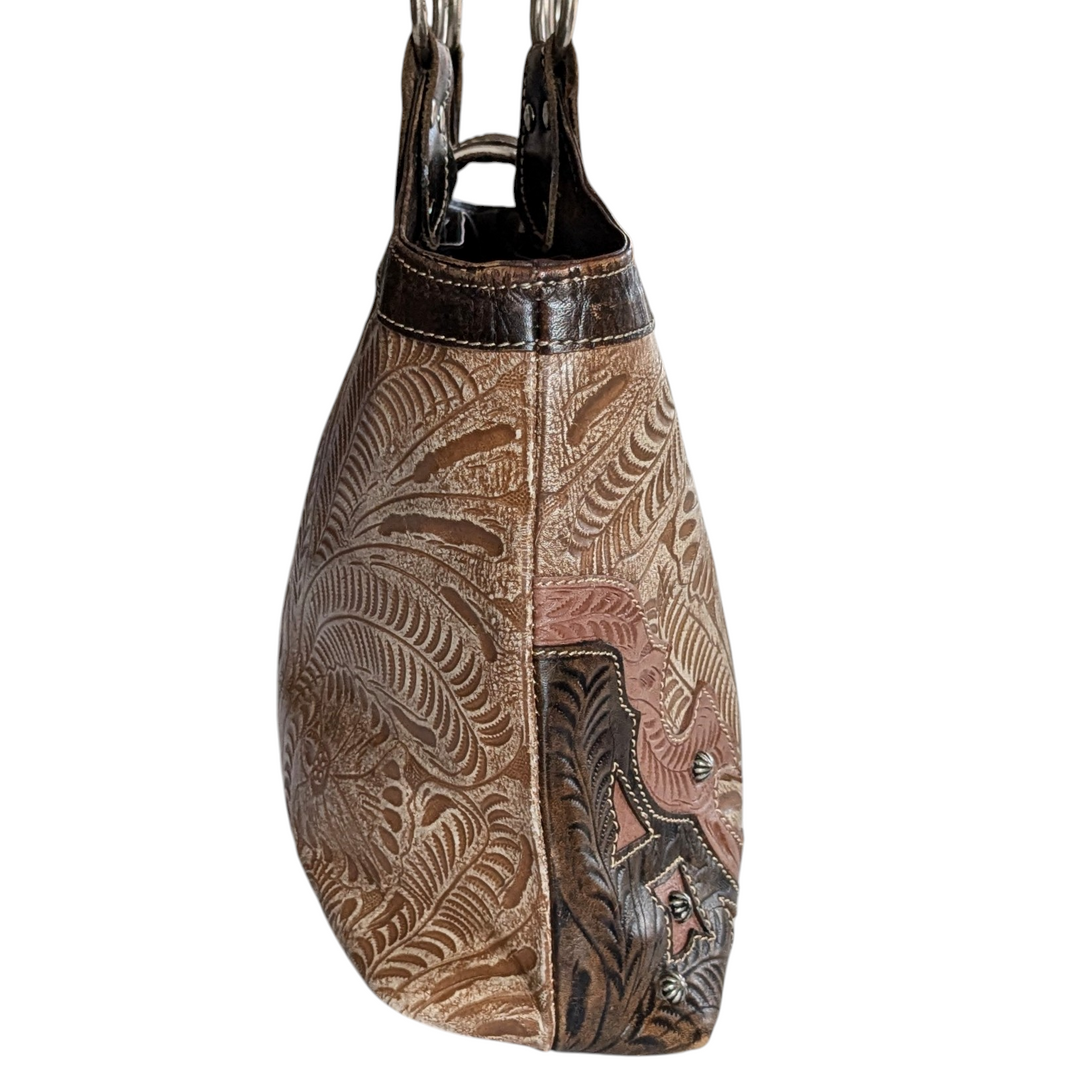 American West Shoulder Bag and Wallet Set