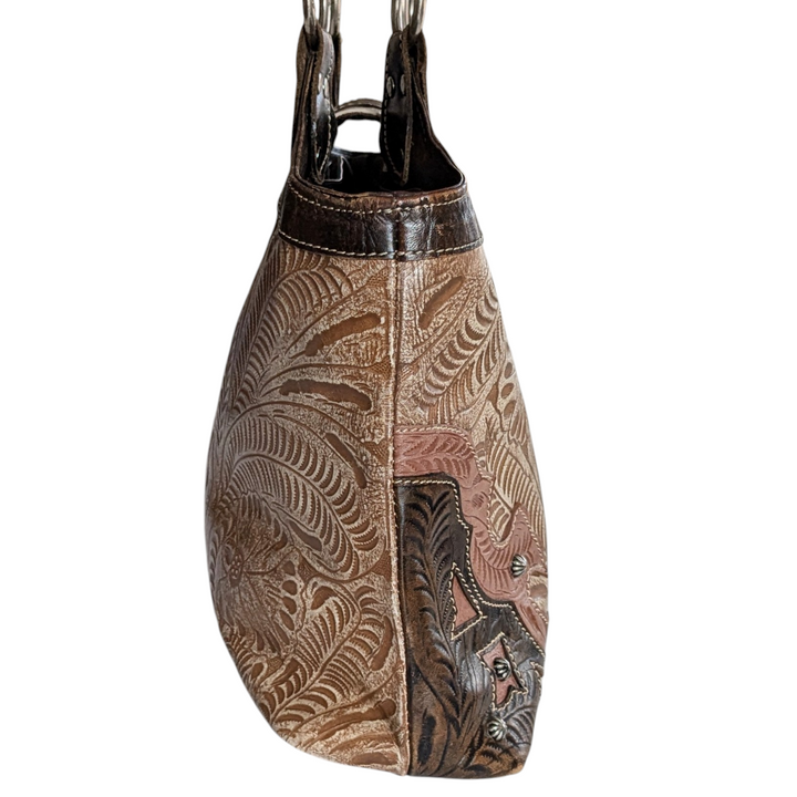 American West Shoulder Bag and Wallet Set