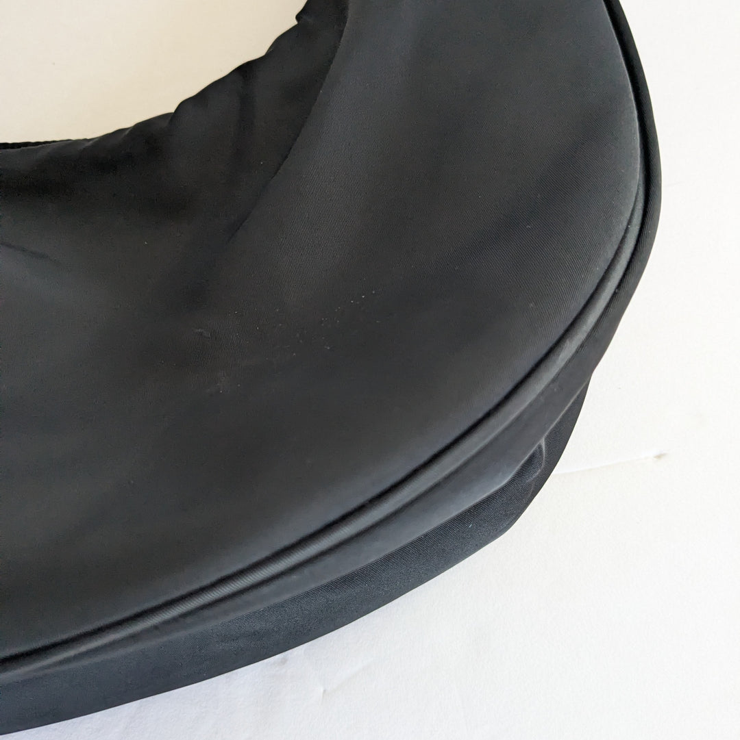 Aritzia's Sunday Best Goldie Black Nylon Hobo Bag
