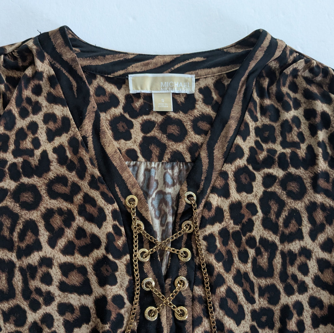 MICHAEL Michael Kors Animal Print Dress Size Small