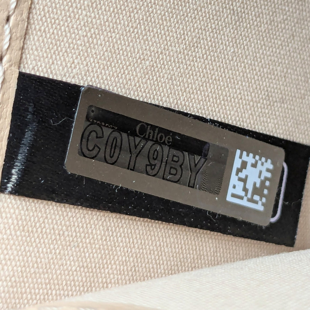 Chloe Marcie Gray Zip Around Wallet