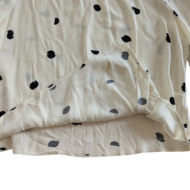 ASTR Polka Dot Blouse Size Large