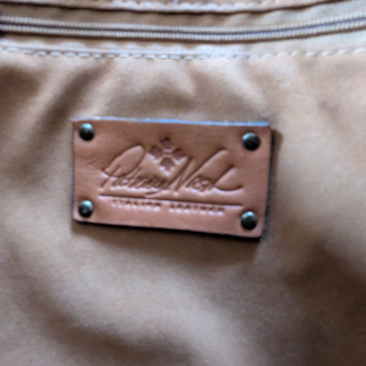 Patricia Nash Leather Saddle Bag
