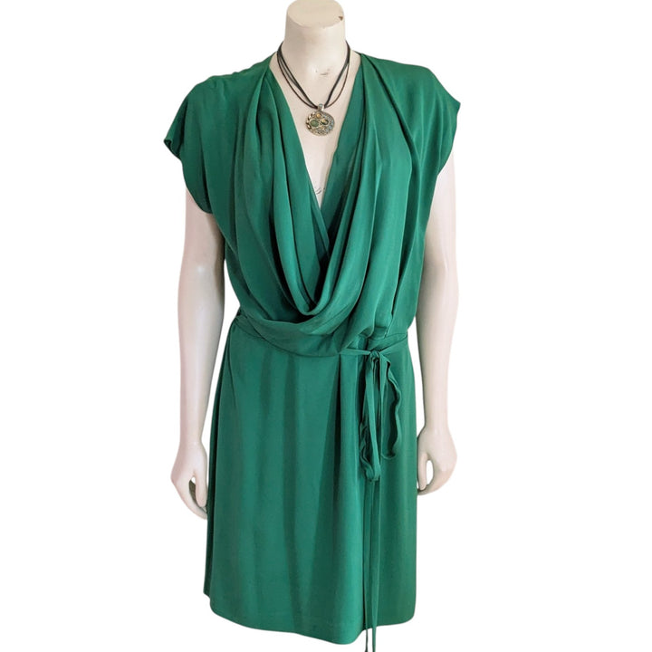 Diane von Furstenberg New RearySilk Dress Size 8