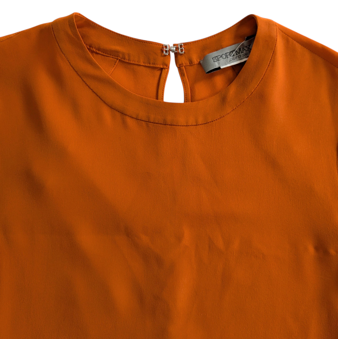 Sportmax by Max Mara Orange Tunic Size 6