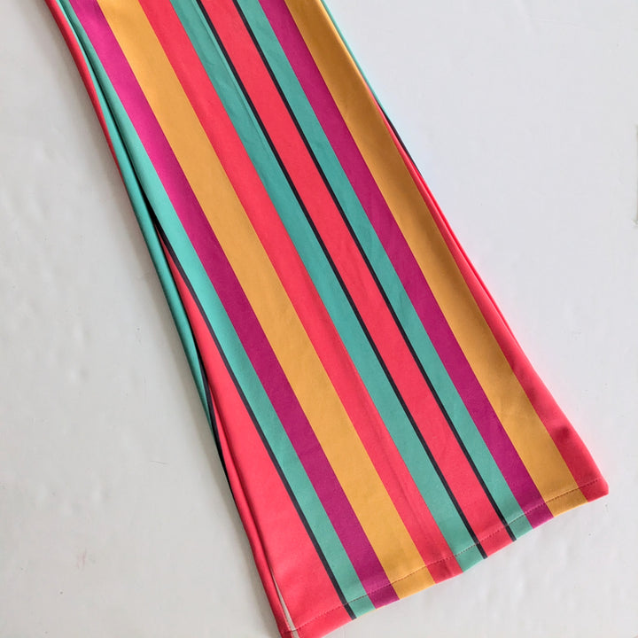 A Calin for Flying Tomato Striped Pants Size Medium
