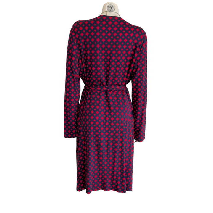 Hobbs Delilah Long Sleeve Wrap Dress Size 14