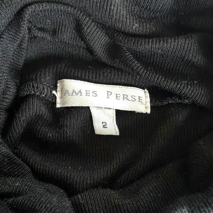 James Perse Black Knit Dress Size 2