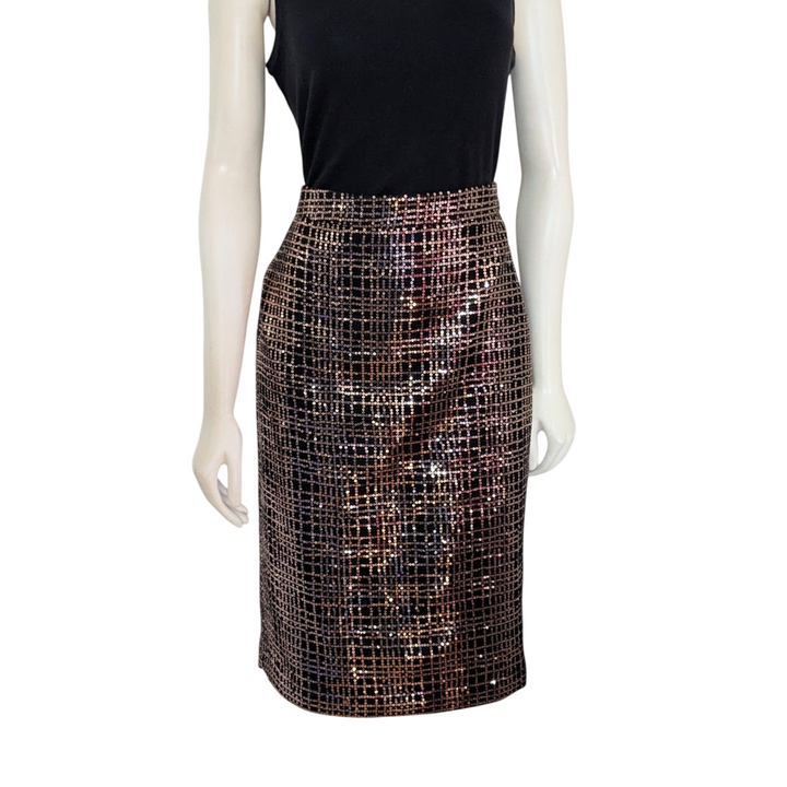Michelle Mason Sequin Skirt Size 6