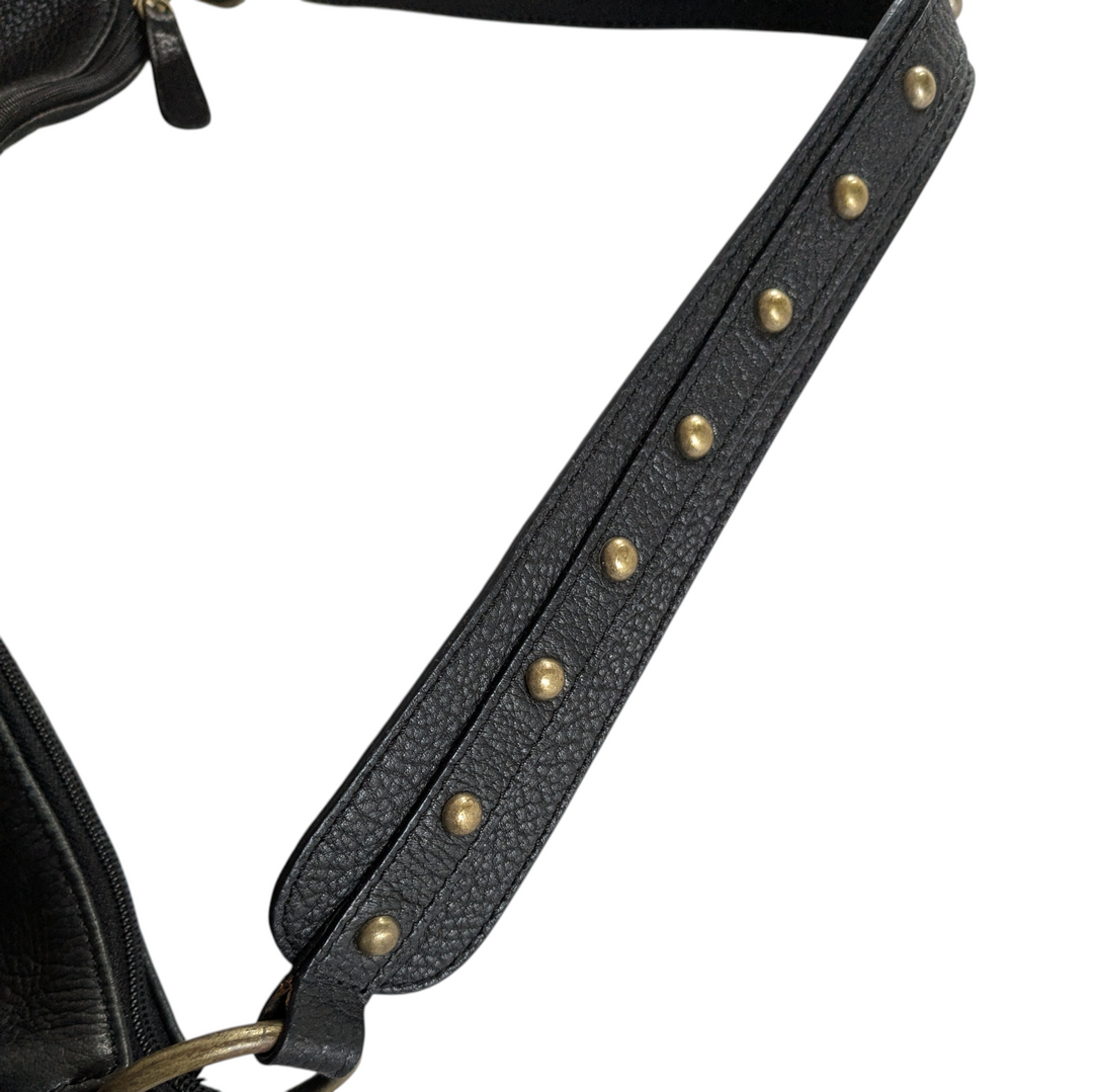 Adrienne Vittadini Leather Hobo Bag