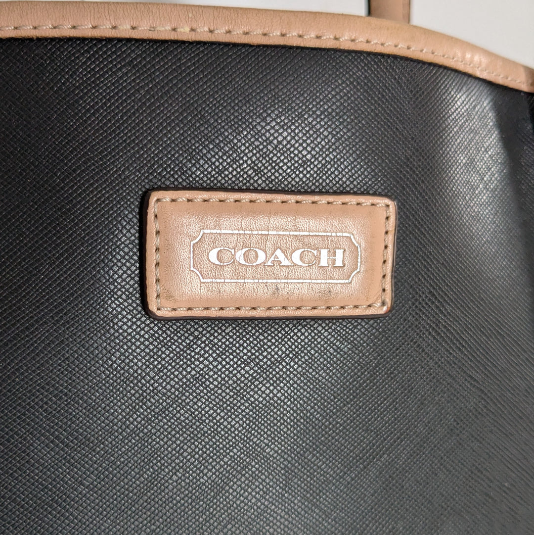 Coach Leather Metro Tote
