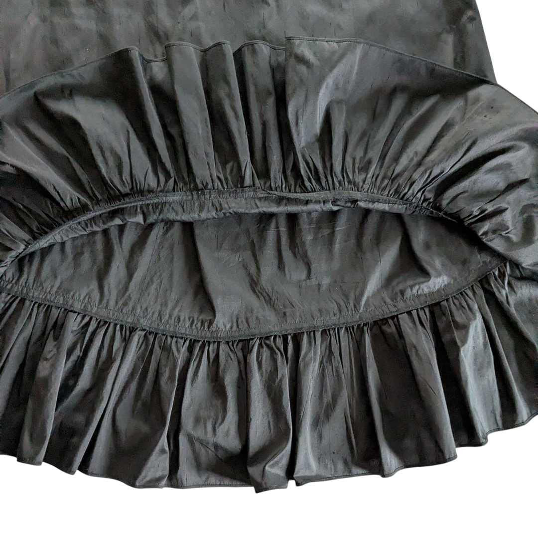 Calypso Silk Taffeta Maxi Skirt Size 0