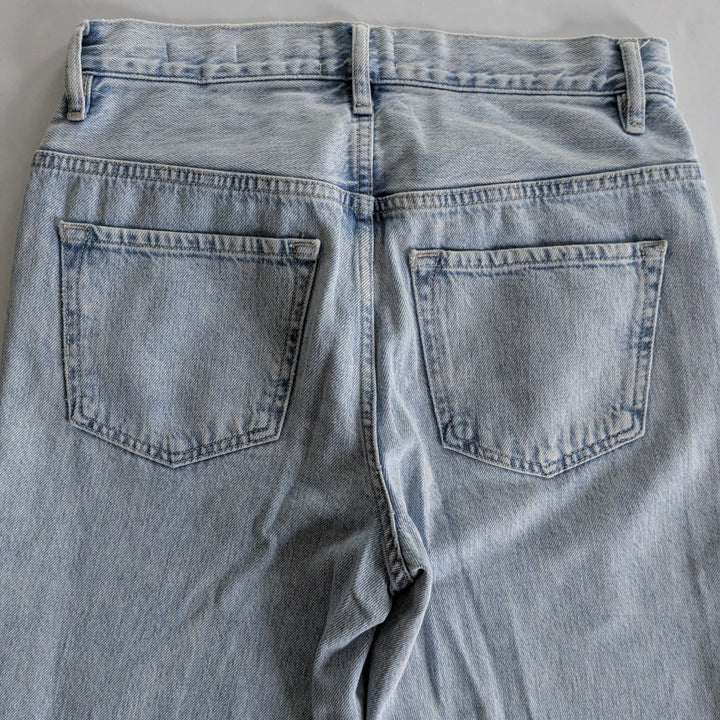 Frame Le Baggy Palazzo Light Wash Jeans Size 26