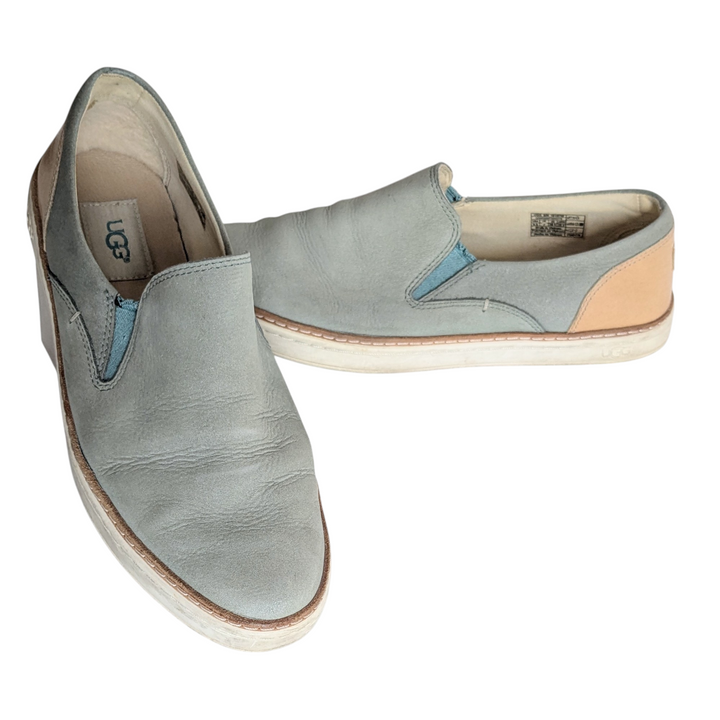 UGG Adley Leather Slip Ons Size 8.5