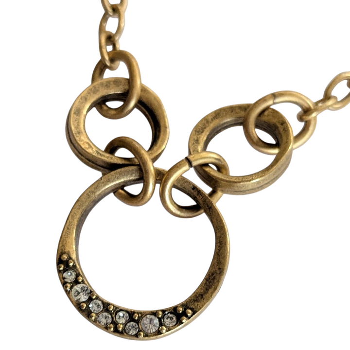 Rook & Crow Circles Marcasite Necklace
