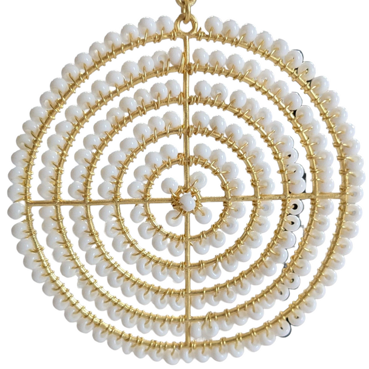 Lisa Lerch Double Disk Earrings
