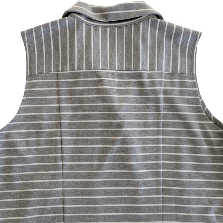 209WST38 Striped Moto Vest Size Large