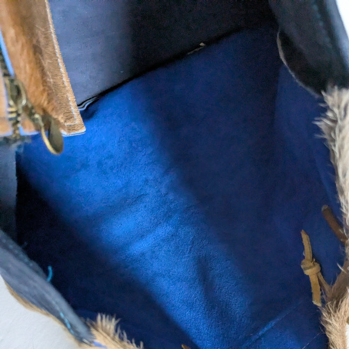 SutiSana Frank Road Cowhide Tote Bag