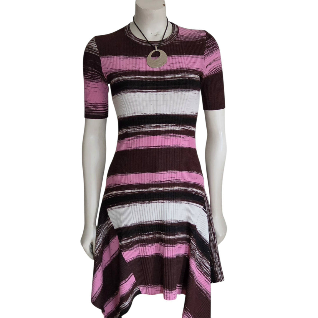 Open Ceremony Delta Ribbed Knit Dress Size XS