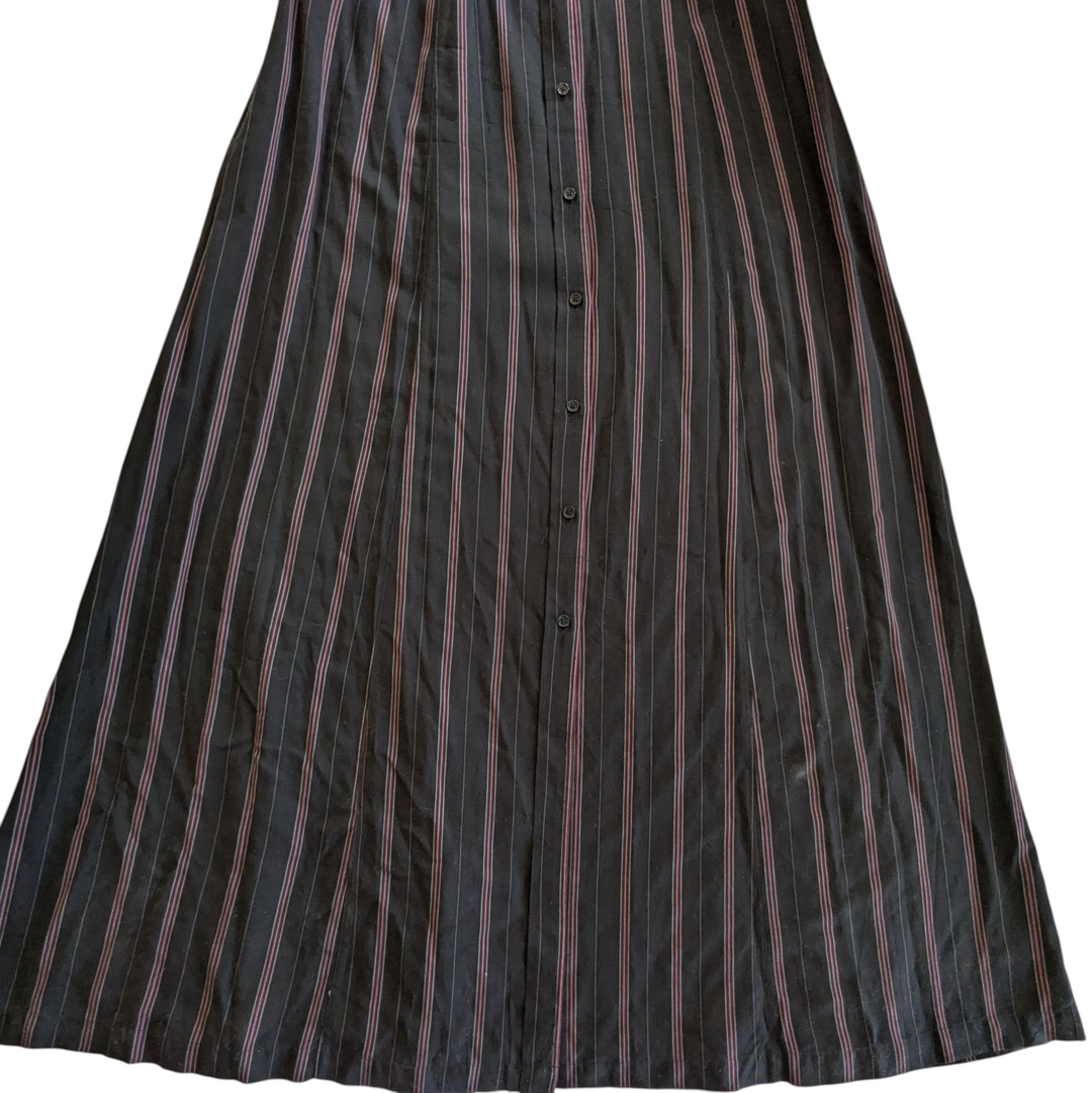 Paige Nayven Striped Maxi Dress Size Large