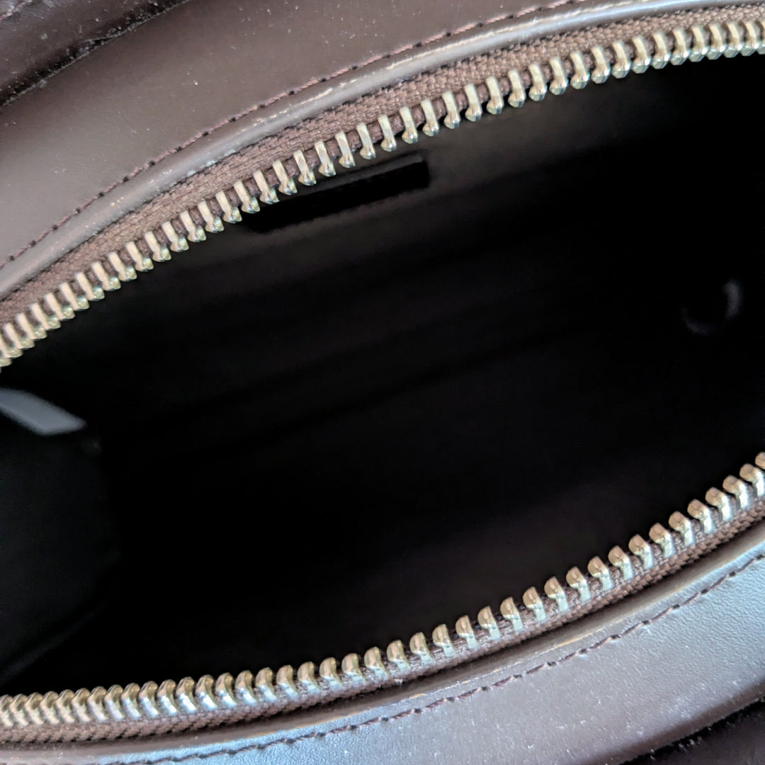 A.P.C. Leather Demi Lune Bag