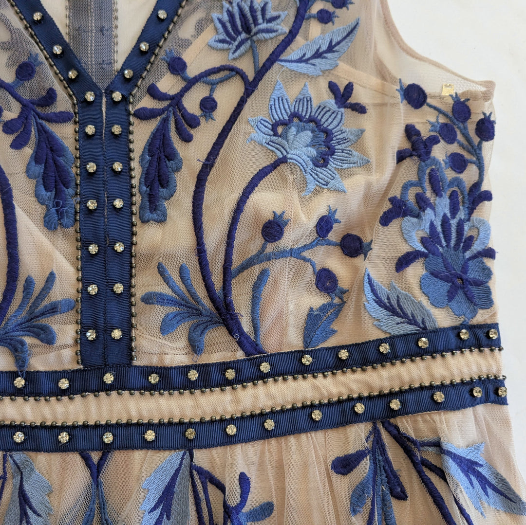 Anthropologie Moulinette Soeurs Willow Park Beaded Dress Size 6