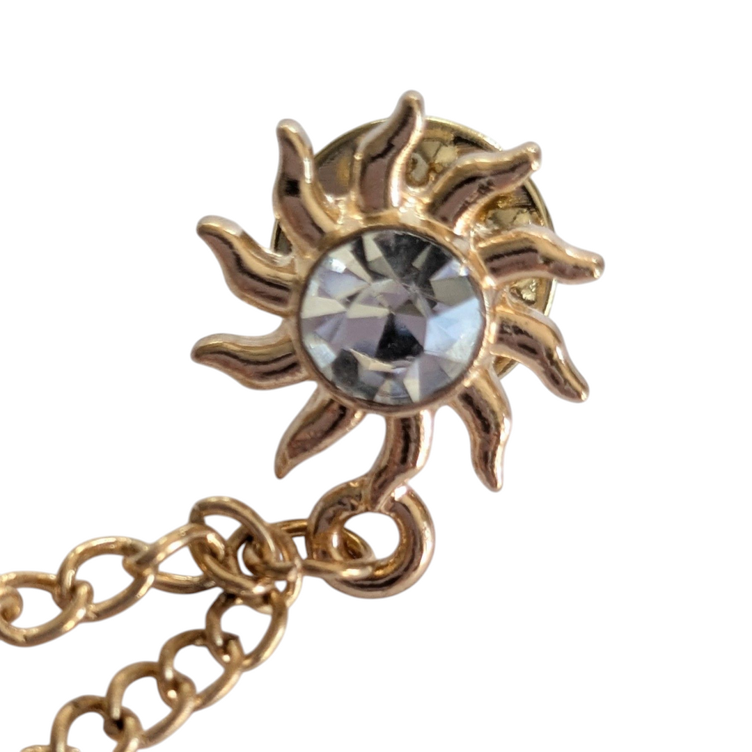 Gold Tone Musical Pin Set