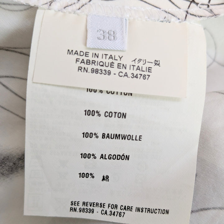 Prada Cotton Pleated Skirt Size 38/6