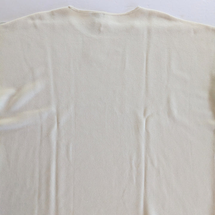 Eileen Fisher Cream Silk Top Size Large NWT