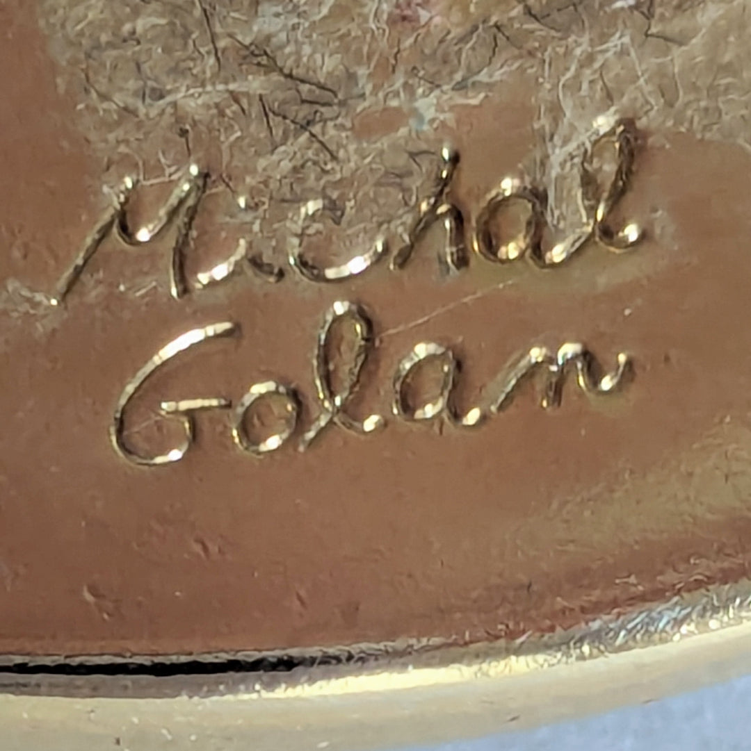 Mitch Golan Brooch and Earring Set
