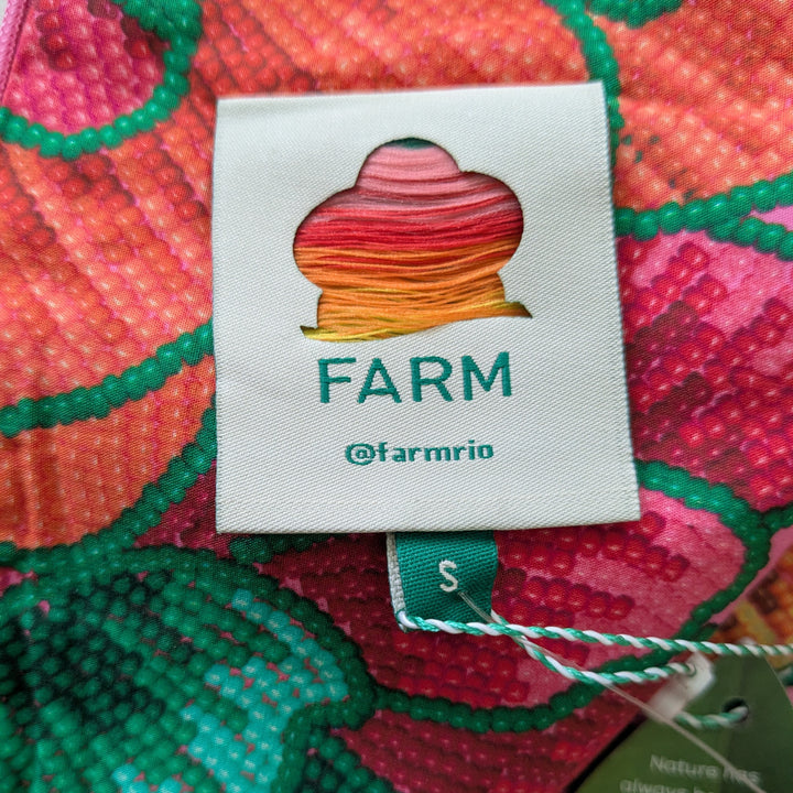 FARM Rio Tiered Midi Dress Size Small NWT