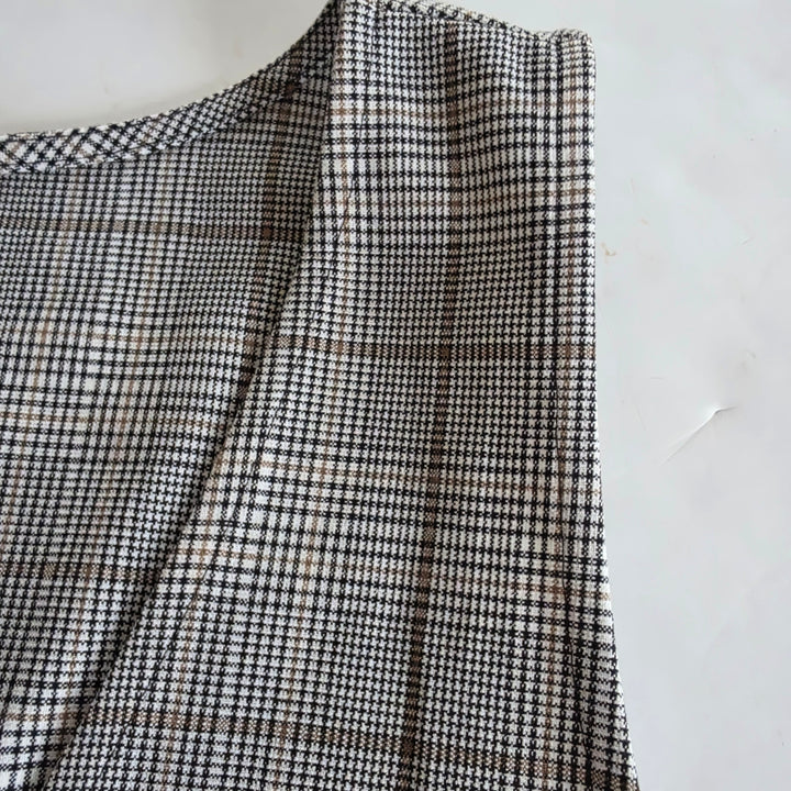 Express Plaid Vest Size Medium