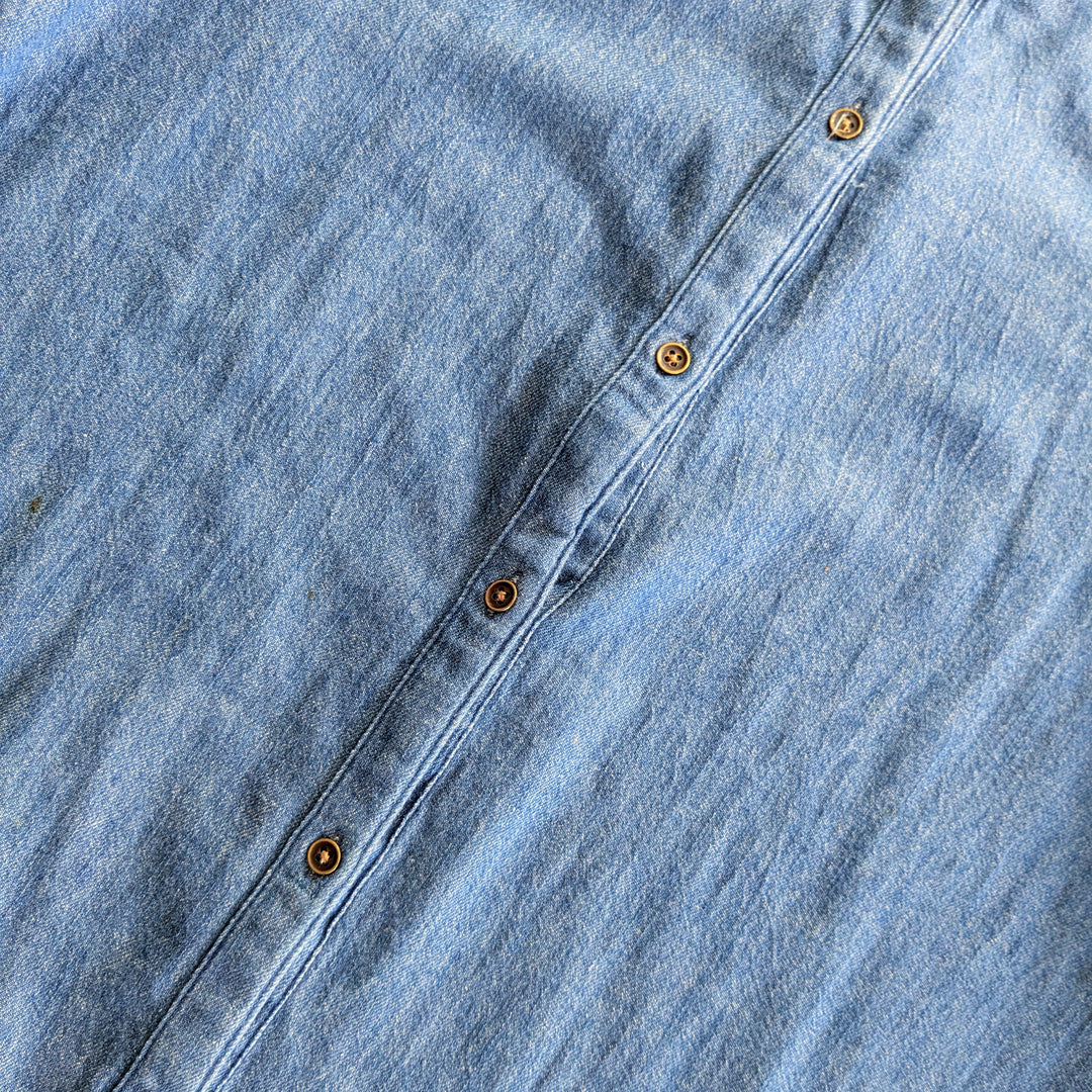 Old Navy Denim Shirt Size Medium Tall