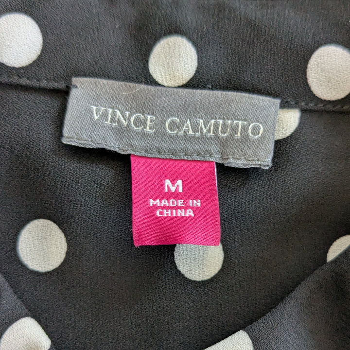 Vince Camuto Polka Dot Blouse Size Medium